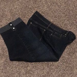 Westport denim capris